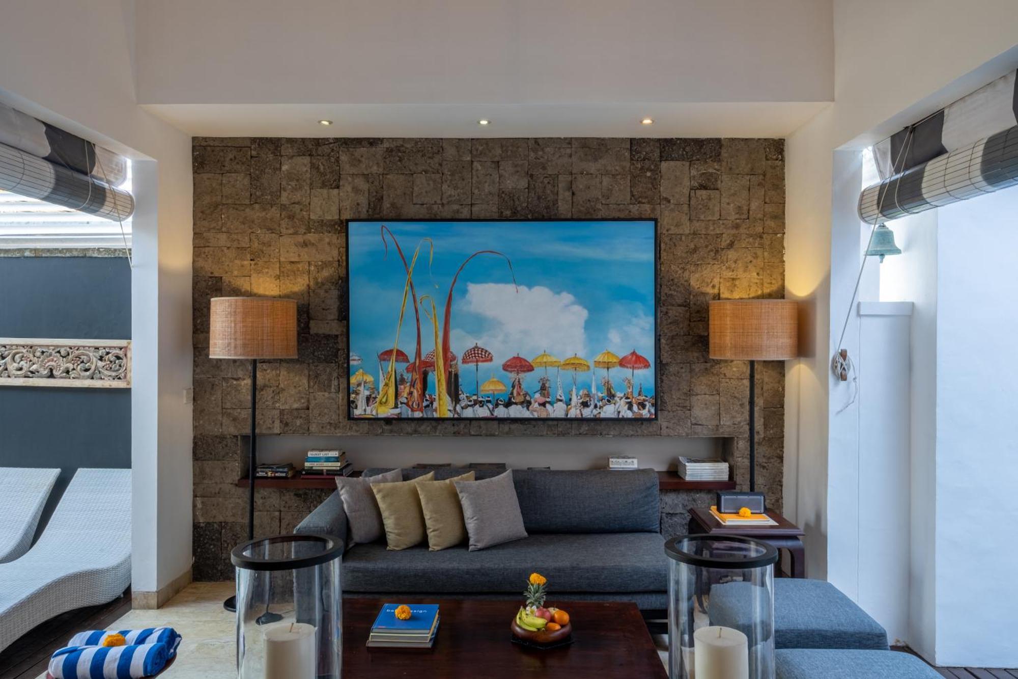 Mosan House - Unique Art-Filled Gem In Perfect Location A Short Walk From The Beach Or Seminyak Square Including Ac Office For Remote Working Eksteriør bilde
