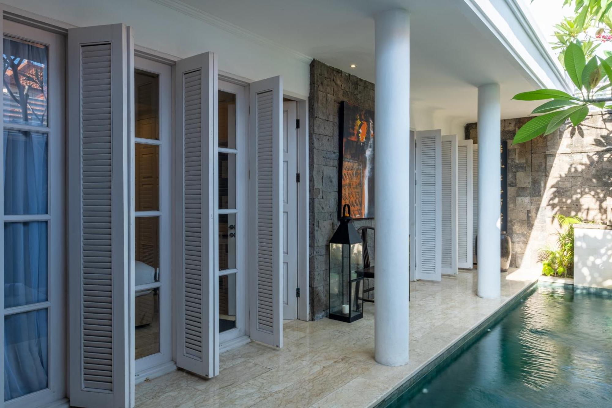 Mosan House - Unique Art-Filled Gem In Perfect Location A Short Walk From The Beach Or Seminyak Square Including Ac Office For Remote Working Eksteriør bilde