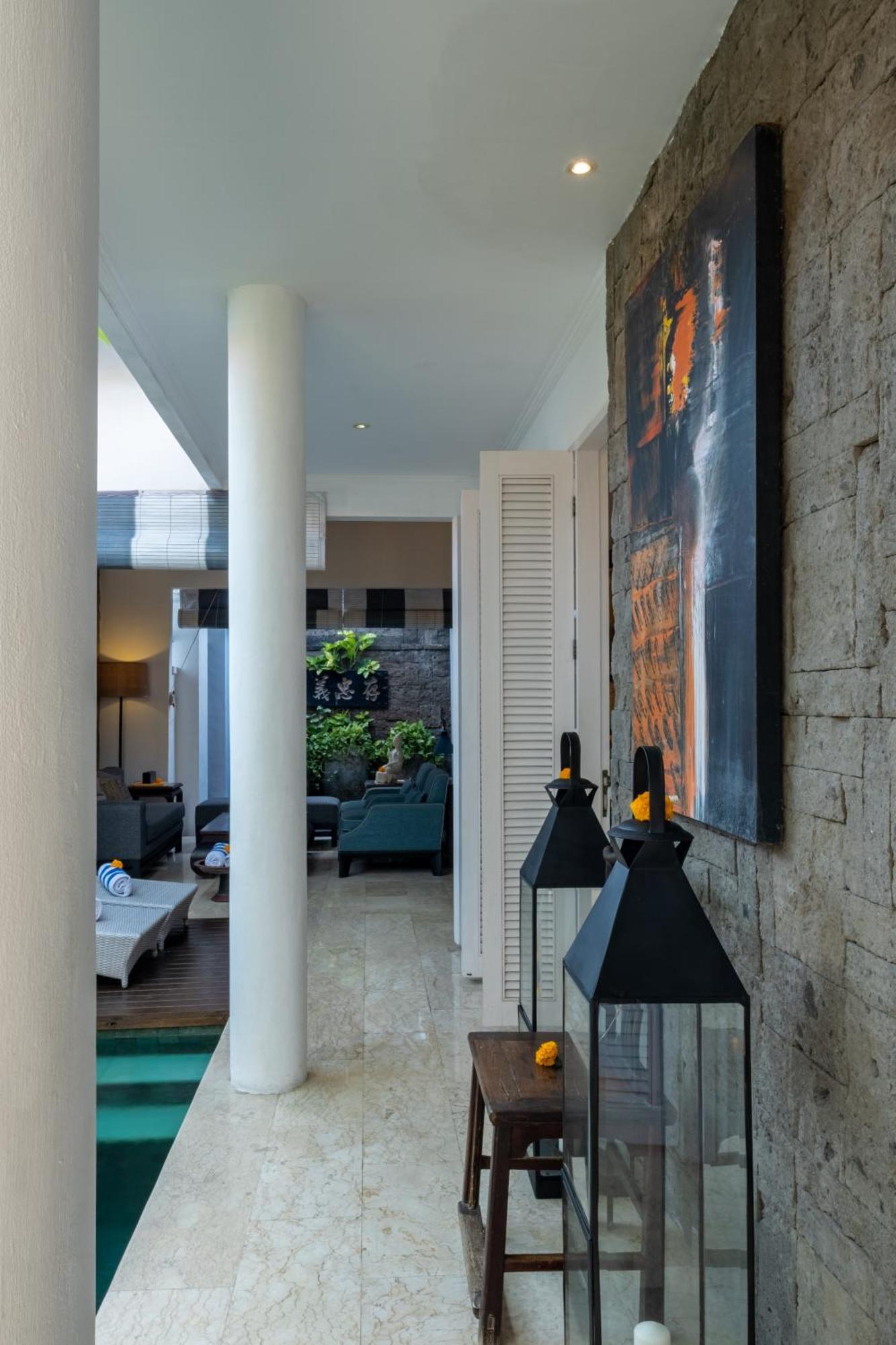 Mosan House - Unique Art-Filled Gem In Perfect Location A Short Walk From The Beach Or Seminyak Square Including Ac Office For Remote Working Eksteriør bilde